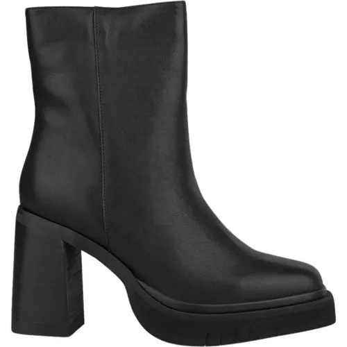 Womens Leather Ankle Boots , female, Sizes: 6 UK, 2 UK, 5 UK - Alma en Pena - Modalova