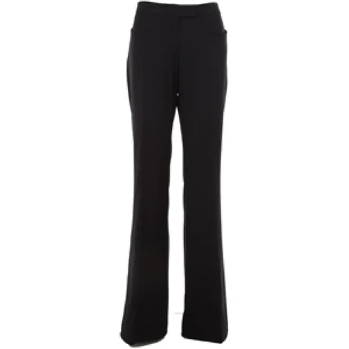 Schwarze Flare Hose , Damen, Größe: XS - Tom Ford - Modalova