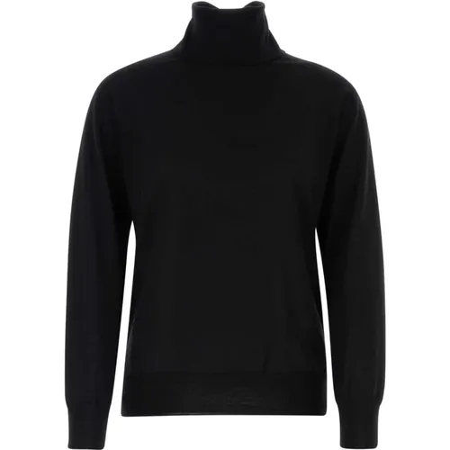 Schwarzer Wollpullover Jil Sander - Jil Sander - Modalova