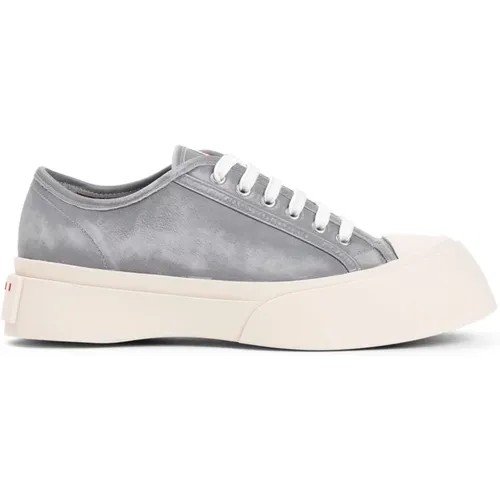 Grey Sneakers for Men Aw24 , male, Sizes: 10 UK, 9 UK, 8 UK, 6 UK, 7 UK - Marni - Modalova