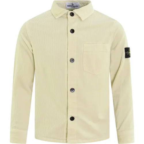 Kinder Overshirt im Trendigen Stil - Stone Island - Modalova