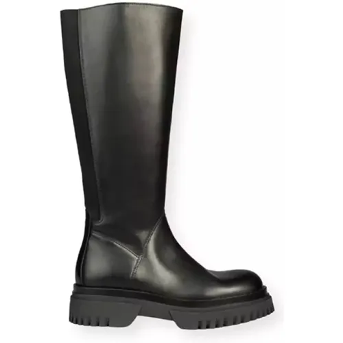 Sax Leather Ankle Boots - , female, Sizes: 6 UK - Emanuelle Vee - Modalova