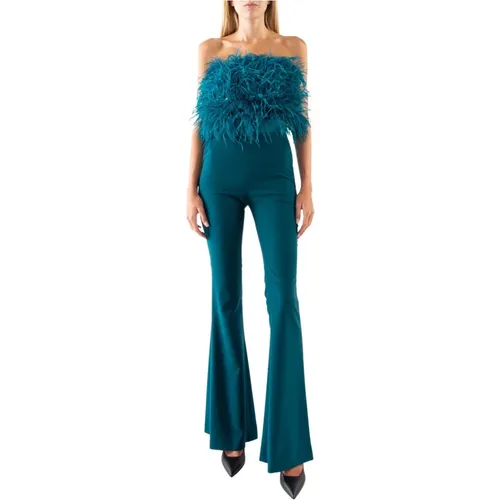 Merlo Elegant Jumpsuits , female, Sizes: L, XL - Doris S - Modalova