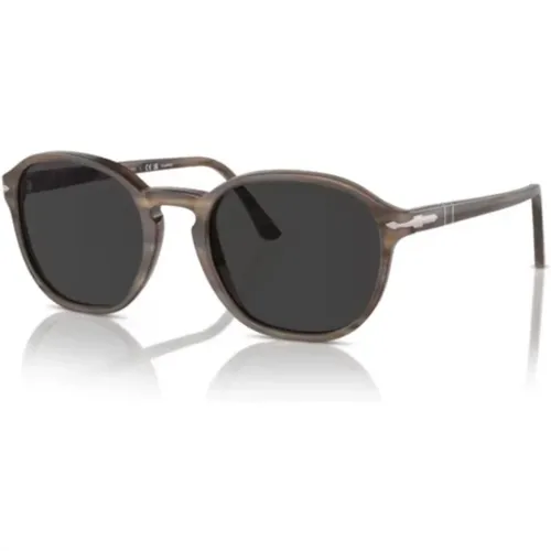 Classic Sunglasses with Black Frame , unisex, Sizes: ONE SIZE - Persol - Modalova