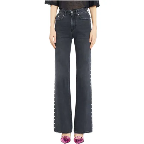 Studded Side Wide Jeans , Damen, Größe: W28 - John Richmond - Modalova