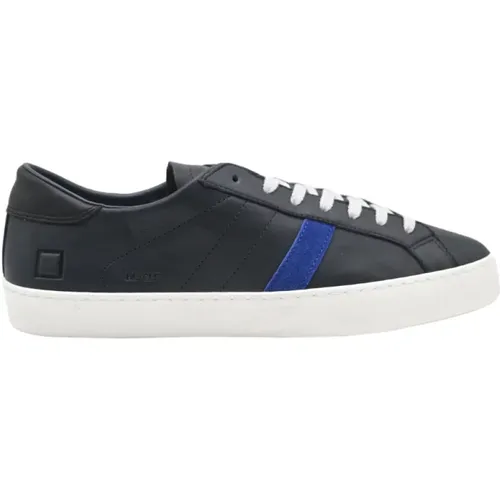 Vintage Blaue Low-Top-Sneakers - D.A.T.E. - Modalova