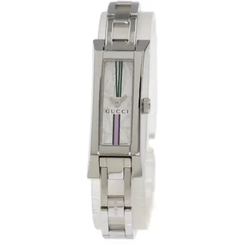 Pre-owned Stainless Steel watches , female, Sizes: ONE SIZE - Gucci Vintage - Modalova