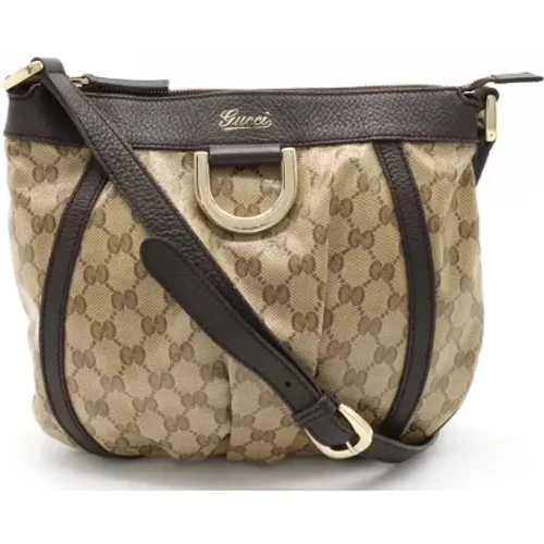 Pre-owned Canvas gucci-bags , female, Sizes: ONE SIZE - Gucci Vintage - Modalova