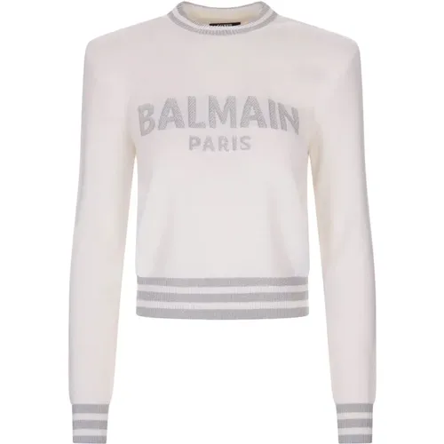 Stylischer Sweater für Trendy Fashionistas , Damen, Größe: XS - Balmain - Modalova