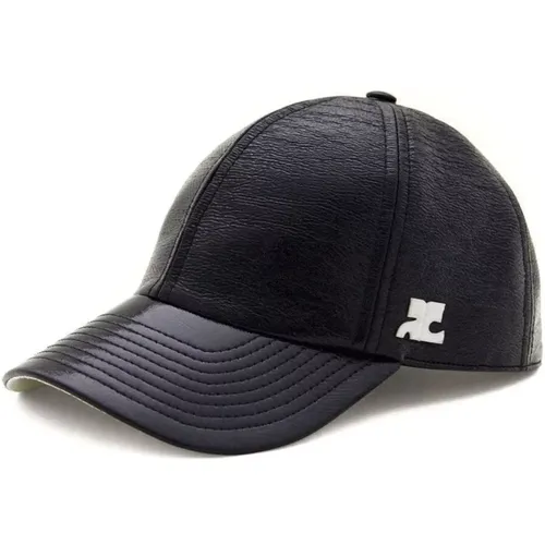 Logo Patch Cap , male, Sizes: M, S - Courrèges - Modalova