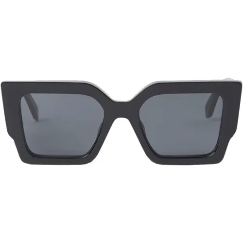 Sonnenbrillen , unisex, Größe: 55 MM - Off White - Modalova