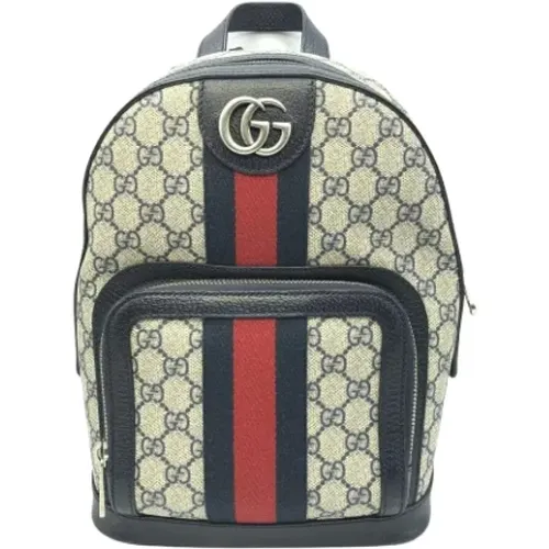 Pre-owned Fabric backpacks , female, Sizes: ONE SIZE - Gucci Vintage - Modalova