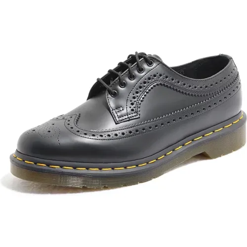 Lace-up Leather Shoes , male, Sizes: 5 UK, 9 UK, 3 UK, 10 UK, 4 UK, 6 UK, 7 UK - Dr. Martens - Modalova
