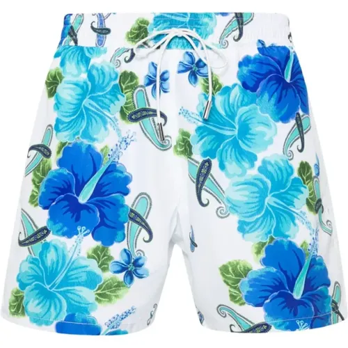 Floral Print Swim Shorts , male, Sizes: M, L, S, XL - ETRO - Modalova