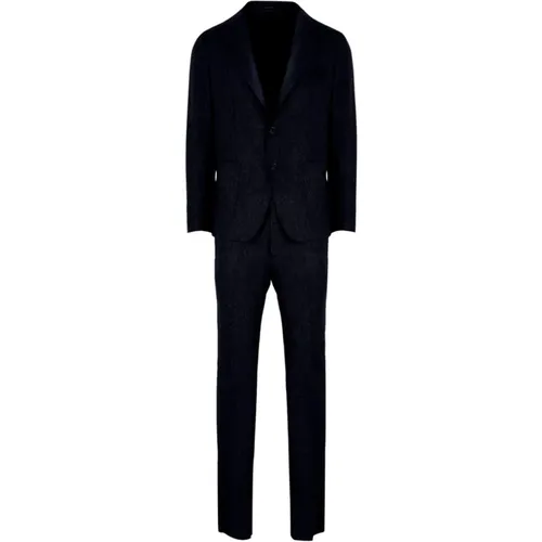 Tailored Wool Suit , male, Sizes: S, M - Tagliatore - Modalova