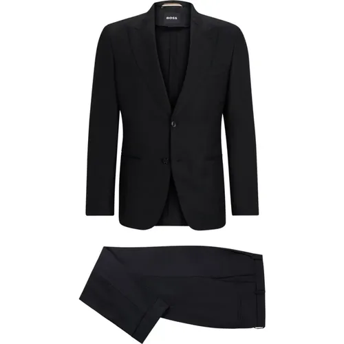 Boss C Huge 2 Piece Peak 242 Suit , male, Sizes: L - Hugo Boss - Modalova