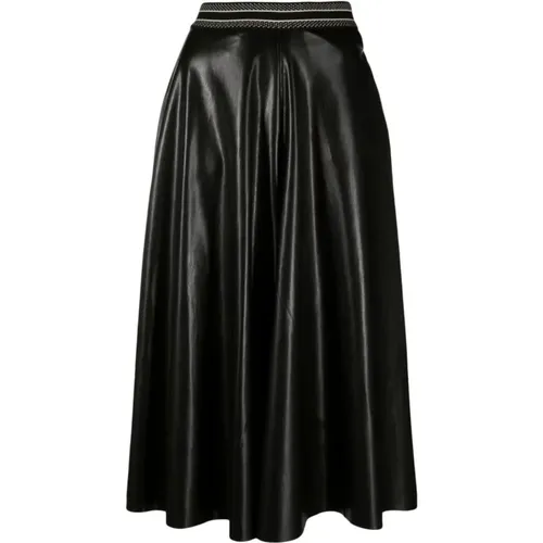 Intense Pleated Midi Skirt , female, Sizes: 2XS - Mes Demoiselles - Modalova
