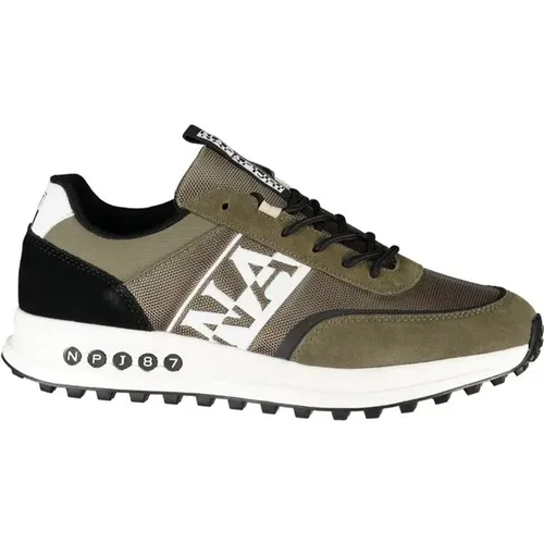 Trendy Lace-Up Sneakers , male, Sizes: 9 UK, 11 UK - Napapijri - Modalova