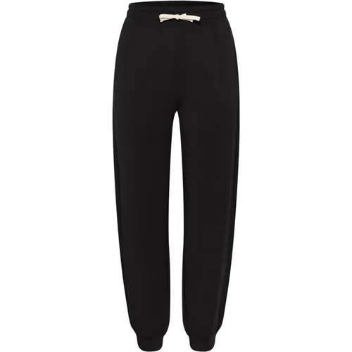 Schwarze Hose mit Elastischem Bund Cocentiw , Damen, Größe: XS - InWear - Modalova