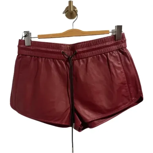 Pre-owned Leather bottoms , female, Sizes: L - Yves Saint Laurent Vintage - Modalova
