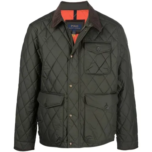 Beaton lined field jacket , male, Sizes: S - Polo Ralph Lauren - Modalova