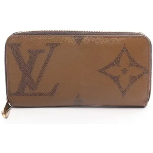 Pre-owned Leather wallets , female, Sizes: ONE SIZE - Louis Vuitton Vintage - Modalova