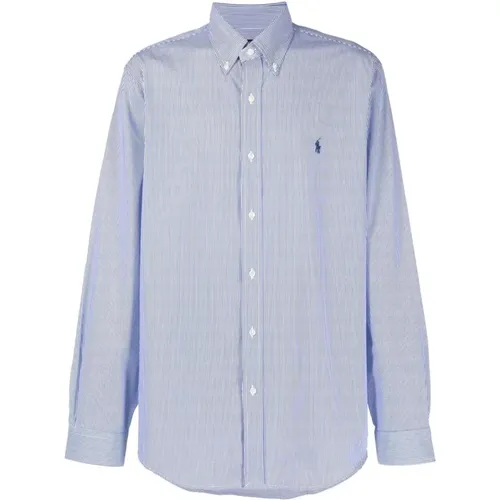 Striped Cotton Shirt , male, Sizes: 2XL - Ralph Lauren - Modalova