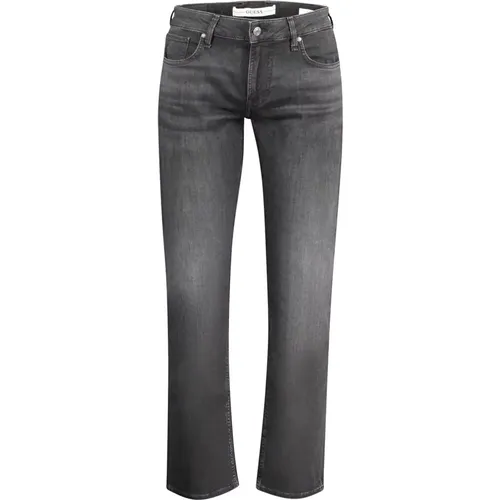 Cotton Jeans & Trousers , male, Sizes: W32 L32, W36 L32, W31 L32, W38 L32, W33 L32, W34 L32, W30 L32 - Guess - Modalova