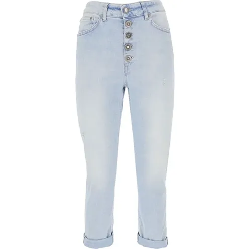 Fashion-Forward Women`s Denim Jeans Ss23 , female, Sizes: W24, W28 - Dondup - Modalova