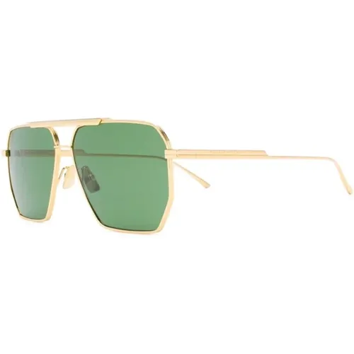 Bv1012S 004 Sunglasses , male, Sizes: 60 MM - Bottega Veneta - Modalova