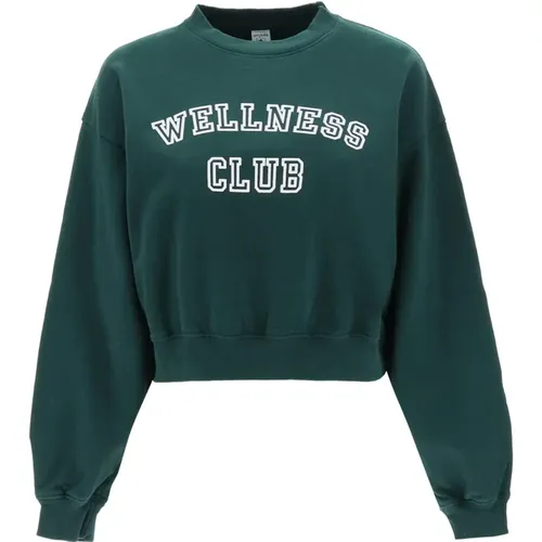 Wellness Club Sweatshirt - Sporty & Rich - Modalova