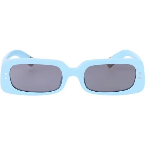 Blaue Sonnenbrille für Stylischen Look - Jacquemus - Modalova