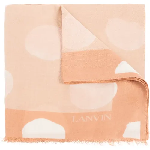 Schal mit gepunktetem Muster Lanvin - Lanvin - Modalova