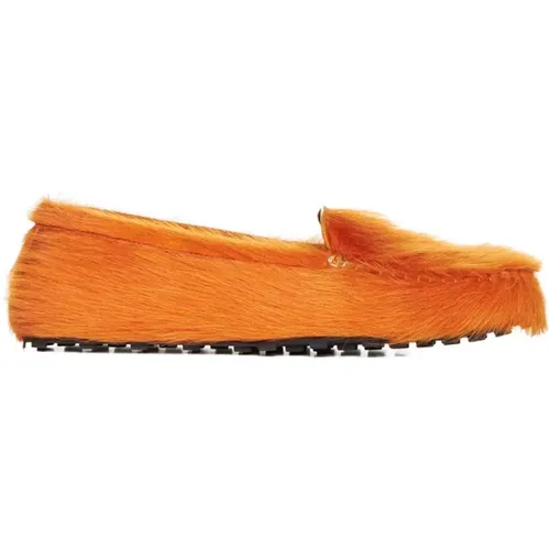 Orange Flache Schuhe Marni - Marni - Modalova