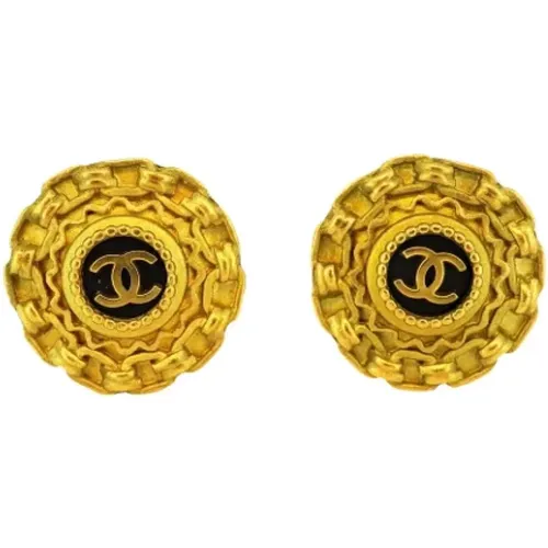 Pre-owned Metal chanel-jewelry , female, Sizes: ONE SIZE - Chanel Vintage - Modalova