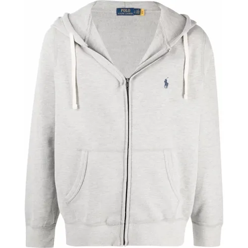 The RL Fleece Hoodie , male, Sizes: L, S, M - Ralph Lauren - Modalova