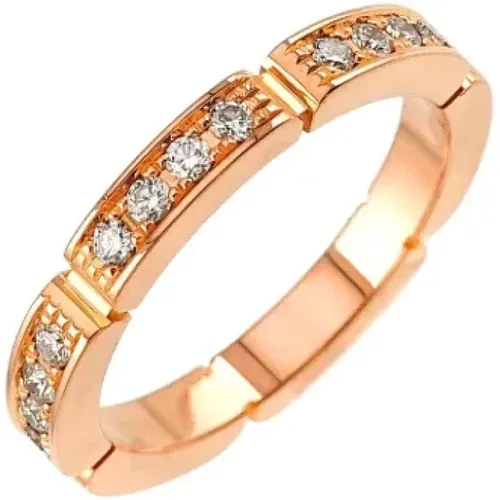 Pre-owned Rose Gold rings , female, Sizes: ONE SIZE - Cartier Vintage - Modalova