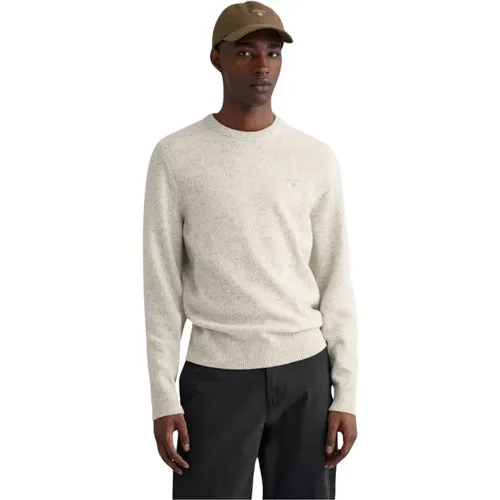 Regular Fit Crew Neck Sweater , male, Sizes: XL - Gant - Modalova