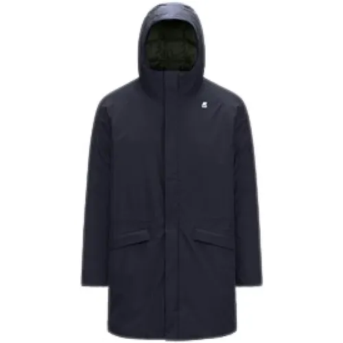 Warme blaue Parka Jeremy Modell - K-way - Modalova