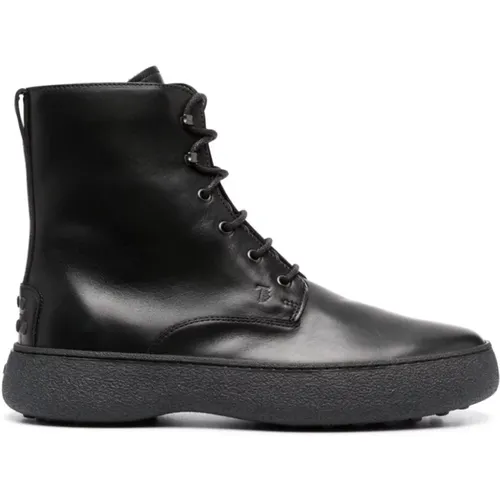 Montone booties , male, Sizes: 8 UK, 9 1/2 UK, 10 UK, 12 UK, 10 1/2 UK, 11 UK - TOD'S - Modalova