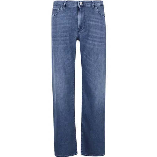 Mid Waist Gerades Jeans für Frauen , Damen, Größe: W27 - 3X1 - Modalova