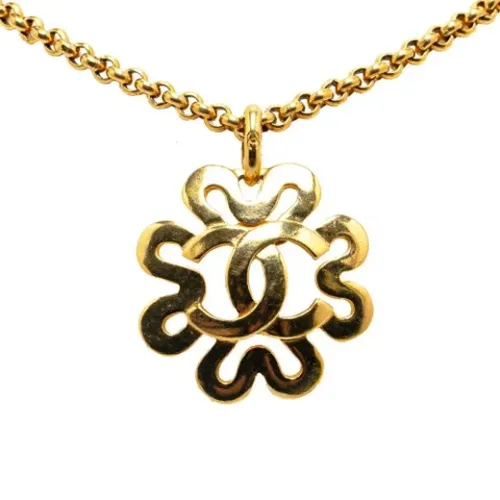 Pre-owned Metal chanel-jewelry , female, Sizes: ONE SIZE - Chanel Vintage - Modalova