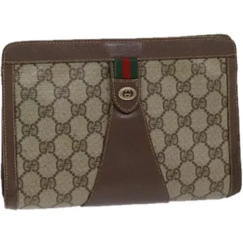 Pre-owned Canvas gucci-bags , female, Sizes: ONE SIZE - Gucci Vintage - Modalova