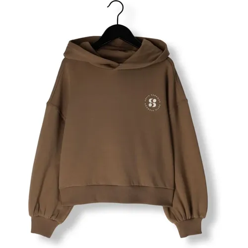 Mädchen Brauner Hoodie Pullover - Sofie Schnoor - Modalova