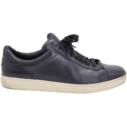 Pre-owned Leather sneakers , female, Sizes: 11 1/2 UK - Tom Ford Pre-owned - Modalova