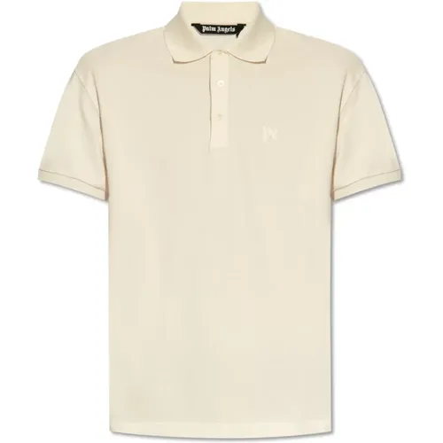 Poloshirt mit Logo , Herren, Größe: XS - Palm Angels - Modalova