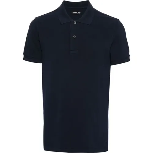 Stylish Cotton Polo Shirt , male, Sizes: L, 3XL, 4XL - Tom Ford - Modalova