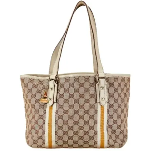 Pre-owned Canvas totes , female, Sizes: ONE SIZE - Gucci Vintage - Modalova