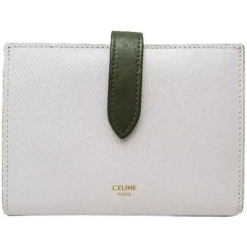 Pre-owned Leather wallets , female, Sizes: ONE SIZE - Celine Vintage - Modalova