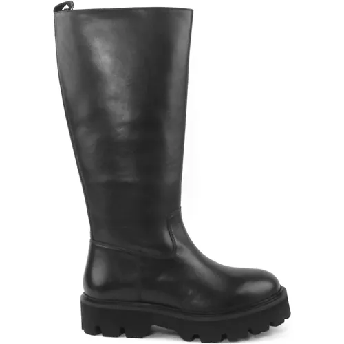 Tall Boots , female, Sizes: 7 UK, 3 UK - Blauer - Modalova